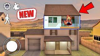 NEW HOUSE! Funny moments in Ice Scream Chapter 3 || Experiments with Rod Episode