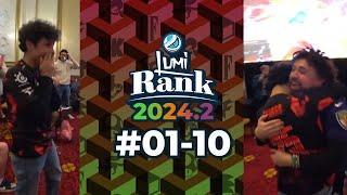 Sparg0 Light & EE LIVE Lumi Rank Top 10 REACTIONS!