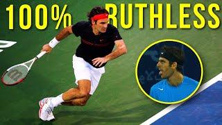 When Roger Federer Took Down PRIME Del Potro (Tennis 100% Ruthless!)