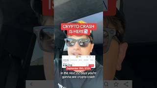 CRYPTO CRASH IS HERE (Watch Out)