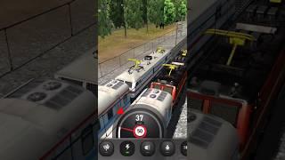 Train overtake in ITS #shorts #youtubeshorts #train