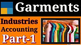 Garment Industries Accounting in Tally Prime Part-1 l how to create ledger/stock items of garments