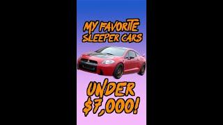 The BEST Sleeper Cars under $7,000!