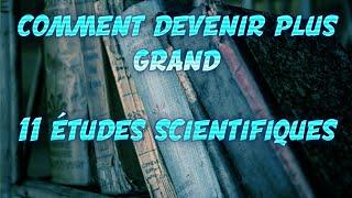 Comment devenir plus grand [11 études scientifiques]