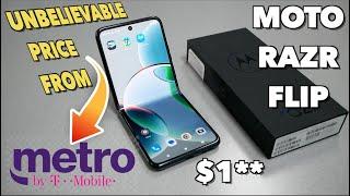 Motorola Razr 40 5G 2023 Unboxing & Review for metro by t-mobile