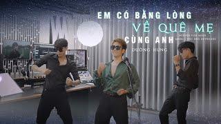 EM CÓ BẰNG LÒNG VỀ QUÊ MẸ CÙNG ANH REMIX | ĐƯỜNG HƯNG  |  VIDEO 4K