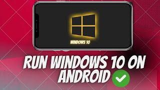 How To Run Windows 10 On Android ! Run Windows On Android In Free !! Windows Run With Limbo x86 PC 