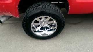 877-544-8473 20x12 Moto Metal 962 Chrome Rims offroad wheels negative offset lifted truck