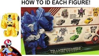 Protoman Review: Transformers The Last Knight Tiny Turbo Changers How to ID and Code Blind Bags