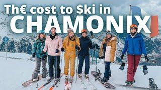 The Cost to Ski for 2 Days in the French Alps | The price of skiing in Chamonix, France [4K]