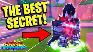 THE BEST SECRET UNIT ON ANIME DEFENDERS!