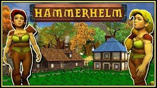 THICC DWARF BUILDS A DWARVEN CITY - HammerHelm Gameplay