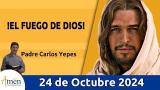 Evangelio De Hoy Jueves 24 Octubre 2024 #PadreCarlosYepes l San Lucas 12,49-53