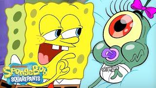 Plankton Joins SpongeBob's Family! ️ | Full Scene | @SpongeBobOfficial