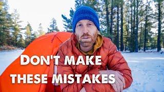 Winter Backpacking Mistakes That Will Haunt You