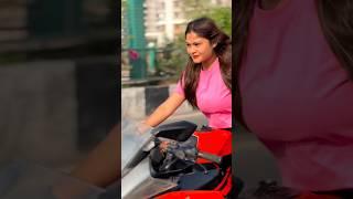 KTM RC 390 Ride a Pink Lady biker #trendingshorts #ktmrc390 #shortsfeed