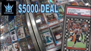 $5000+ Sports Card Deal Deep Dive | Fort Wayne Card Show Vlog