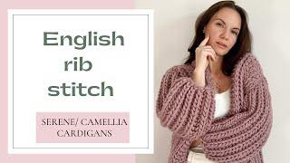 English rib stitch