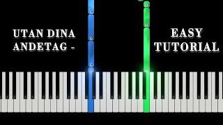 Utan dina andetag - Kent | Easy Piano Tutorial