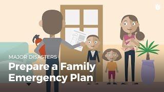 Prepare a Family Emergency Plan | Disasters