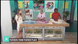 Access Daily with The DIY Designer - Orly Shani - with some DIY Feather Fashion