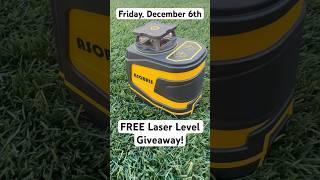 FREE Laser Level Giveaway | Enter to Win Asobris Laser Level #laserlevel #diy #contractor #tools