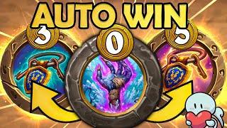 This combo is an easy auto win... | Hearthstone Battlegrounds