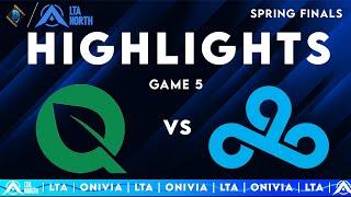 FLY vs C9 Game 5 Highlights | LTA North 2025 Final | FlyQuest vs Cloud9 by Onivia