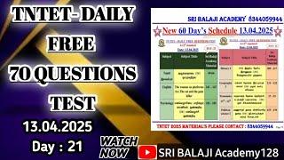 13.04.2025 TNTET DAILY FREE QUESTIONS