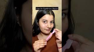 I Shave My Eyebrows In 5 Minutes | No Pain, No Burns, No Redness