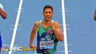 Wayde van Niekerk sets meet record in men's 400m at Diamond League Silesia | NBC Sports