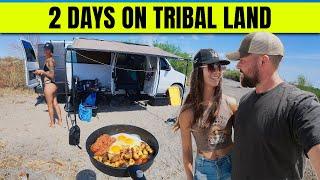 2 DAYS OFF-GRID IN MY NEW CAMPER VAN
