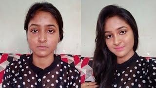 2 minutes Everyday Soft  Makeup Tutorial without any Brush|Rupsha Das