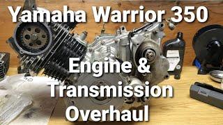 Yamaha Warrior 350 engine and transmission overhaul (rebuild part 3)