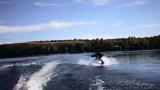 Logan Enright and the most minuscule wake ever!