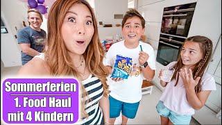 Sommerferien!! Einkaufen mit 4 Kindern  Takis live Test & XXL Food Haul | Mamiseelen