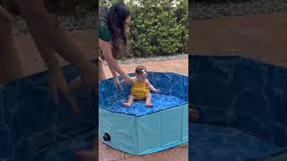 This pop up dog pool is super useful for sensory play! #sensoryplay #clean #need #kids