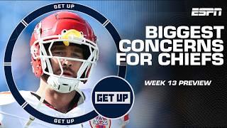 The biggest concerns for the Chiefs + Can the Cowboys make a playoff push? | Get Up