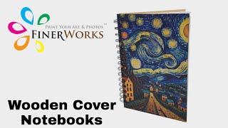 Wooden Cover Notebooks at FinerWorks