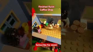 Custom LEGO Coffee Shop