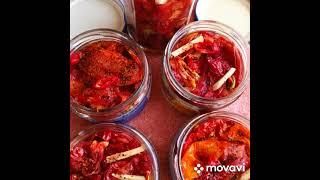 Вяленые помидоры без уксуса и сахара