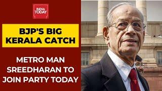 India's Metro Man E Sreedharan To Be Formally Inducted To BJP Today In Kerala