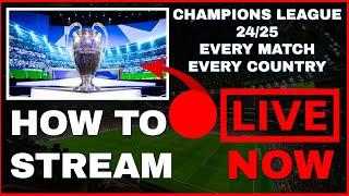 LIVE CHAMPIONS LEAGUE FOOTBALL! – HOW TO STREAM ONLINE (Worldwide)