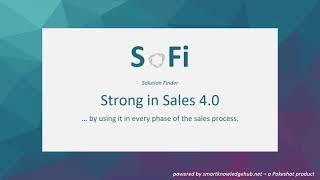 Pokeshot SoFi   Strong sales in Sales 4 0 by using it in every phase of the sales process