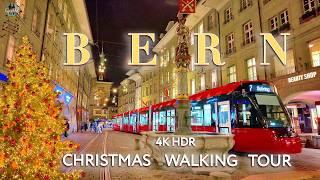 BERN Schweiz  Weihnachtsmärkte 4K Abendlichter: Entdecken Sie das Herz der Innenstadt