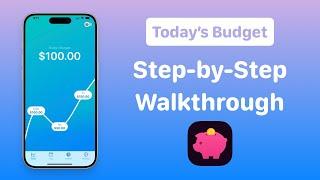 [Today’s Budget] Walkthrough for Setup and Everyday Use