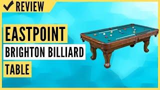 EastPoint Sports Brighton Billiard Table 87-Inch Review