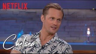 Alexander Skarsgard wants more than eight kids | Chelsea | Netflix