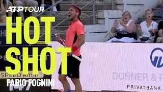 Fognini Wins Point From Way Downtown in Hamburg | HOT SHOT | ATP