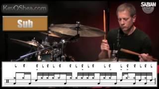  Advanced Drum Lesson  Dave Weckl Fill Transcription